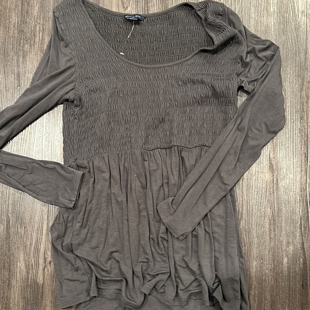 New American Eagle Outfitters Babydoll Y2K Long Sleeve Top Medium